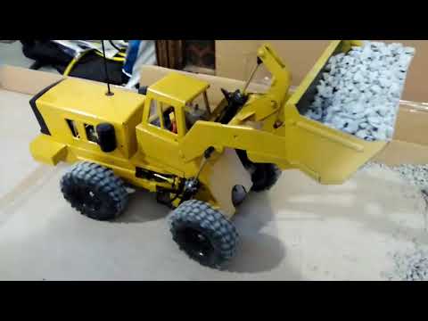 rc hydraulic wheel loader tonka