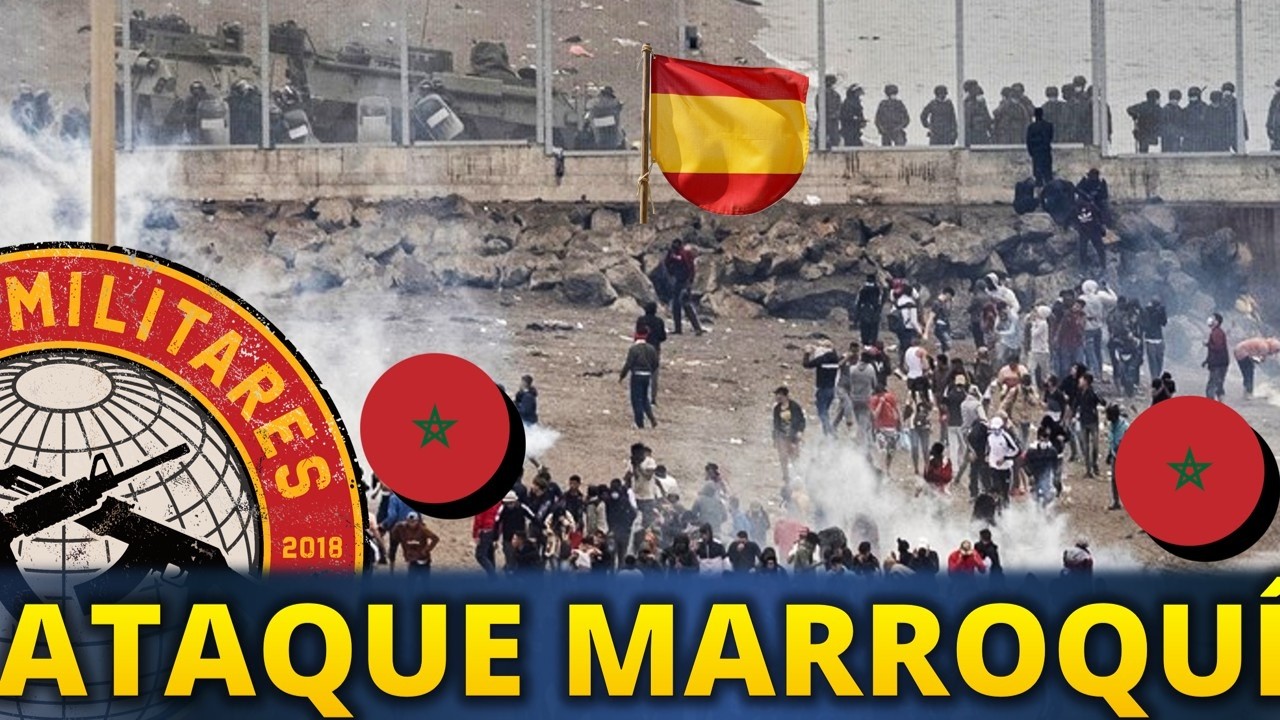 🟠 ÚLTIMA HORA ¡El ataque de MARRUECOS sobre Ceuta mediante una OLA MIGRATORIA