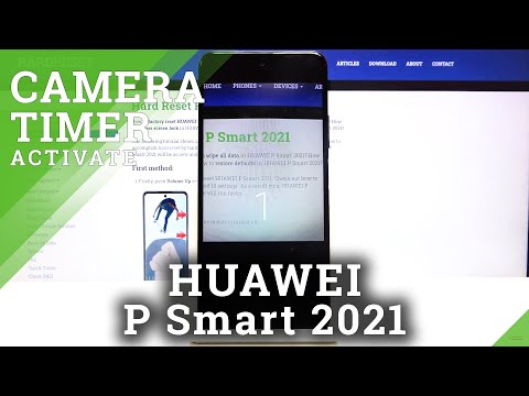 How to Activate Camera Timer on HUAWEI P Smart 2021 – Adjust Photo Delay
