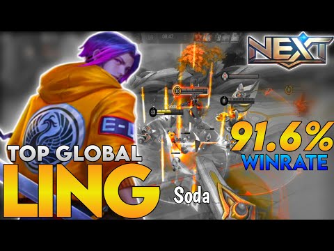 United States Most Dangerous Ling? 91.6% Current Winrate by Soda || Mobile Legends Bang bang