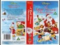 Opening Of A Walt Disney Christmas UK VHS 1992