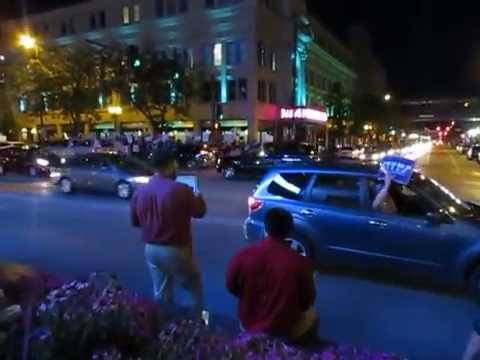 Anti Trump protesters