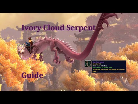 Ivory Cloud Serpent Guide [8.3 Visions of N'zoth Rare Drop/Spawn!]