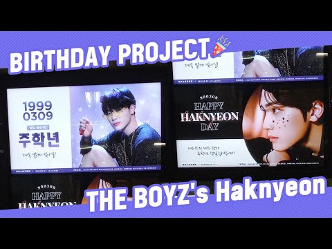 [KStarGift Birthday Project] THE BOYZ Haknyeon's Birthday ads Proof-shot!