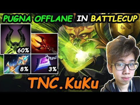 TNC KuKu - [Pugna] BATTLE CUP INSANE DAMAGE SuperStar KuKuBoss | Dota2 7.20