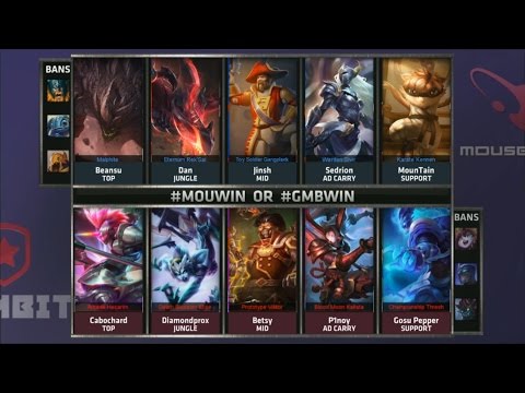 GMB vs MOU Game 1 Highlights - MOUSESPORTS vs GAMBIT GAMING - EU LCS SPRING PROMOTION 2015