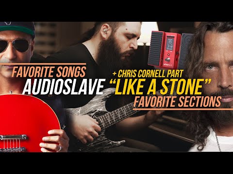 Audioslave - Like A Stone | Solo + Chris Cornell Part