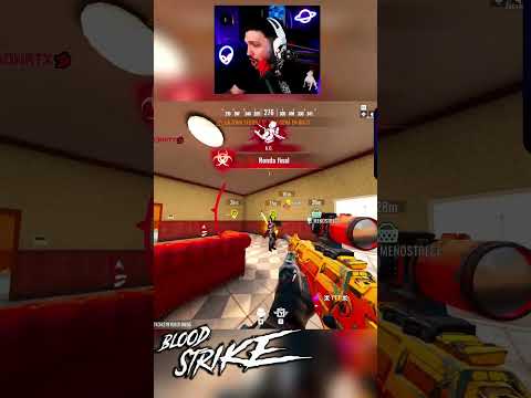 Me quedo sin balas en BLOODSTRIKE y la KALA me SALVA 😱 #bloodstrike #shorts