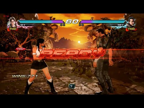 137_4 Julia Chan vs Negan - Tekken 7 ( Uchiha x24 ) Online PC sin grafica