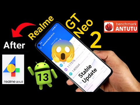 Realme GT Neo 2 Antutu Test After Realme Ui 4.0 Update #realmegtneo2