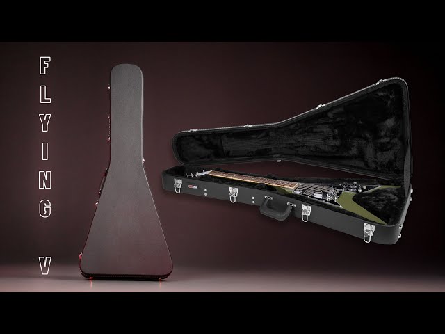 Vídeo relacionado con Gator Cases Funda Gig Bag de Espuma Acolchada para Guitarras con Cuerpos de Estilo Extremo; Se Adapta a Flying V, Explorer, Warlock, y más, hasta 47.5" de Largo (GBE-EXREME)
