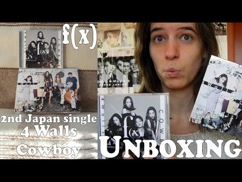 Unboxing - f(x) - 4 Walls / Cowboy - 2nd Japan single