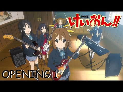 K-ON! Opening 1 - SHINE! GIRLS | Creditless | 4K | English / Romaji Subtitles
