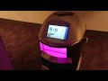 Robot Delivering Towel Hotel Room Yotelair The Jewel Singapore