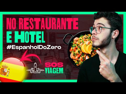 ESPANHOL para viagem #2 -  No Hotel e Restaurante │SOS VIAGEM