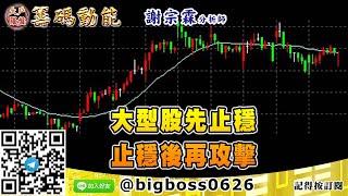 【大戶羅盤籌碼動能】 #謝宗霖0201，大型股先止穩 止穩後再攻擊 (圖)