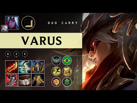 Varus ADC vs Ezreal - BR Challenger Patch 25.24