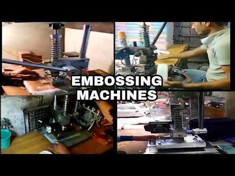 Embossing Press Machine