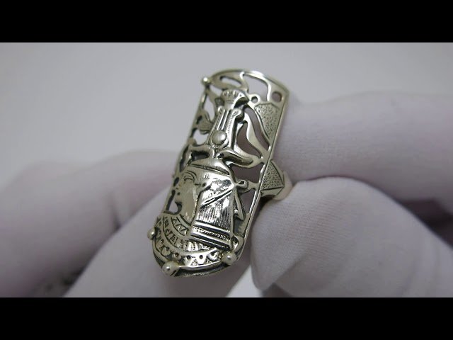 Серебряное кольцо 273кю Видеообзор