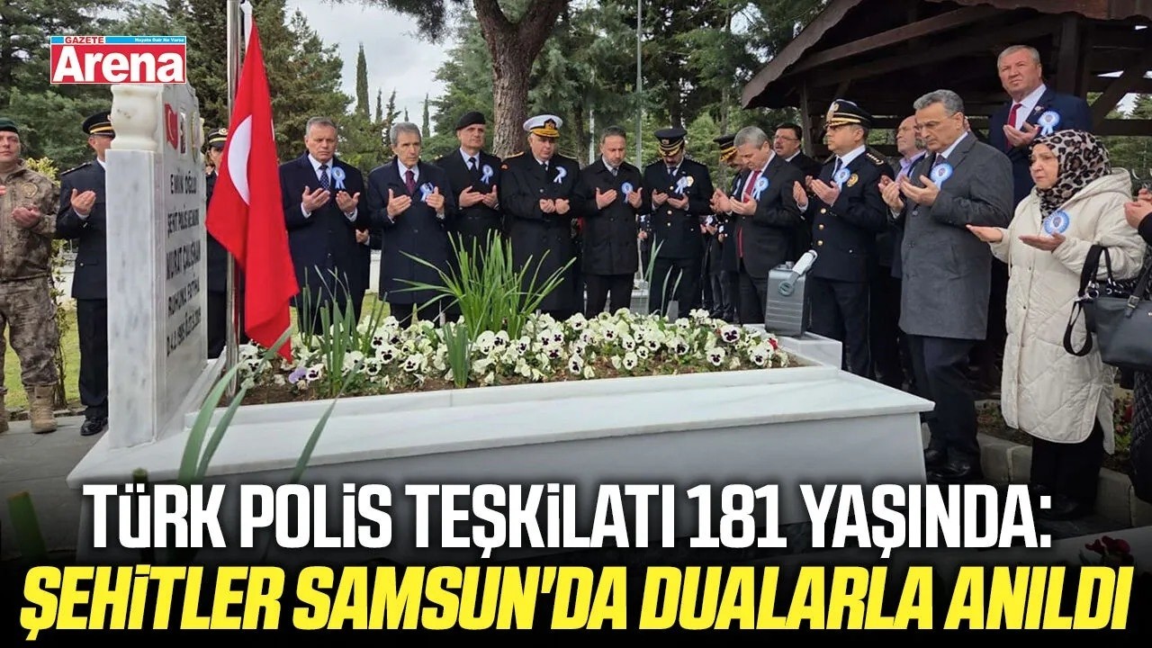 Türk Polis Teşkilatı 181 yaşında: Şehitler dualarla anıldı