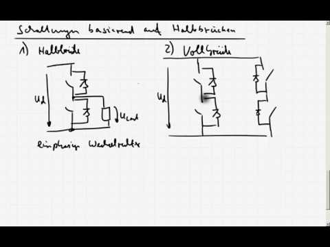 LE6_2b DC/AC Wandler - Übersicht Schaltungen Wechselrichter