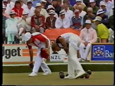 FLASH BACK - World Bowls Final Auckland 1988 New Zealand VS England (Part 3 of 15 )