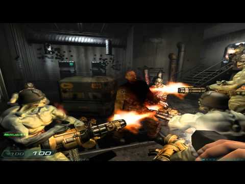 Doom 3: Skinny vs. Chaingunners
