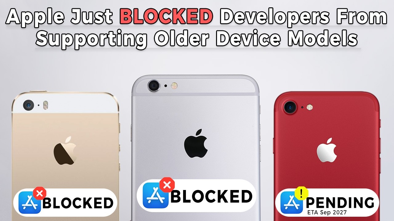 How’s This Legal? Apple’s New Outrageous Forced Obsolescence - Added The Day Of The iPhone 18 Launch