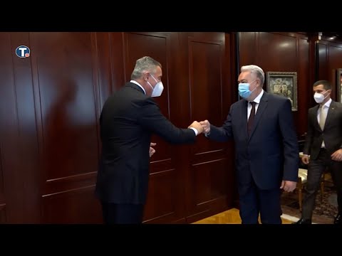 Krivokapić, Bečić i Abazović kod Ðukanovića