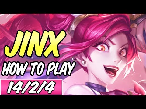 HOW TO PLAY JINX | Best Build & Runes | Diamond Commentary | Champion Guide | League of Legends | S9