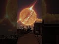 So the sun exploded into a black hole apparently #vfx