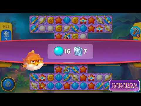 Fishdom level 1438 HD