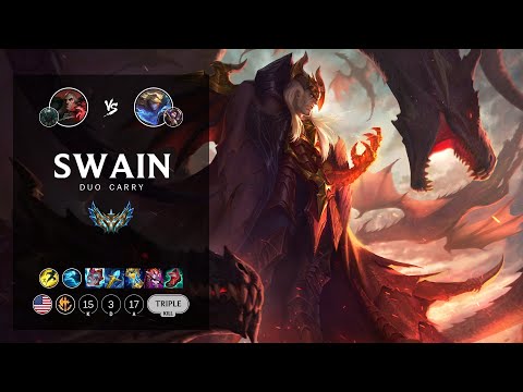 Swain Bot vs Ezreal - NA Challenger Patch 12.13