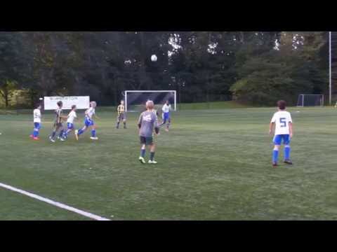 DWO JO13-2   -   VOORSCHOTEN'97  JO13-3  tweede helft  17-9-2016