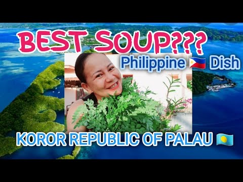 HOW TO MAKE A REAL TINOLA CHICKEN SOUP IN REPUBLIC OF PALAU 🇵🇼 🇵🇭