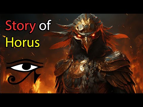 The Story of Horus | Egyptian Mythology Explained | Egyptian Mythology Stories | ASMR Sleep Stories