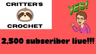 2,500 Subscribers Live!!!