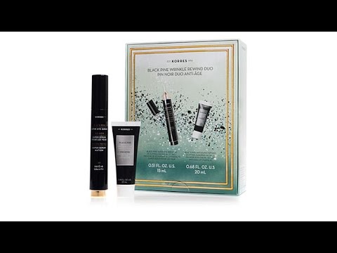 Korres Black Pine Wrinkle Rewind Duo for Face