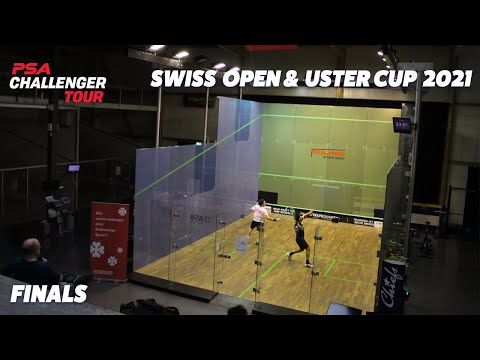 LIVE SQUASH:  Swiss Open & Uster Cup 2021 - Finals