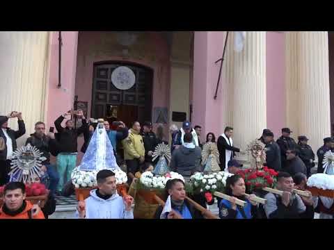 Más de 2 mil fieles participaron de la “Peregrinación Azul de la Policía de Salta”