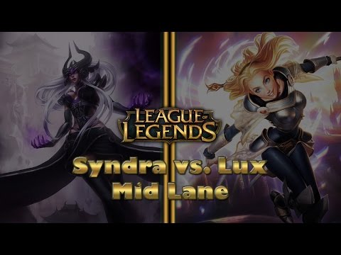 League of Legends - Ranked Syndra vs. Lux (Mid Lane) #1 [CZ]