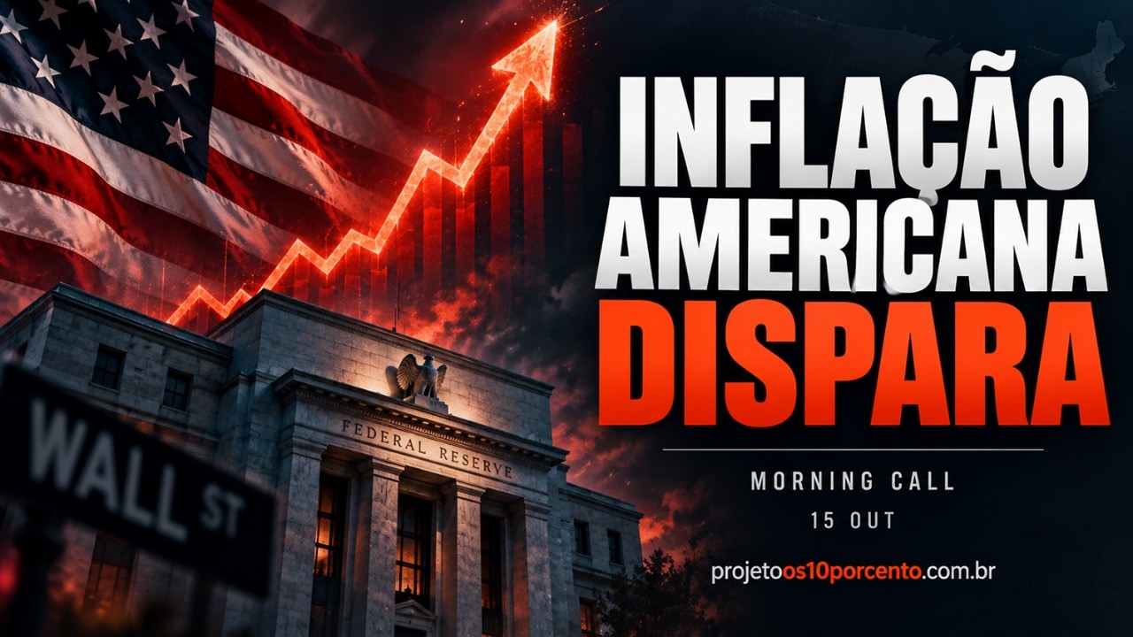 Morning Call | Inflação dos EUA dispara: o que muda para juros, dólar e bolsas?