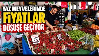 Yaz Meyvelerinde Fiyatlar Düşüşe Geçiyor