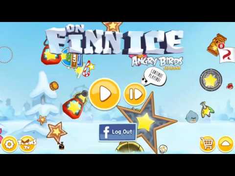 New Angry Birds Seasons On Finn Ice theme