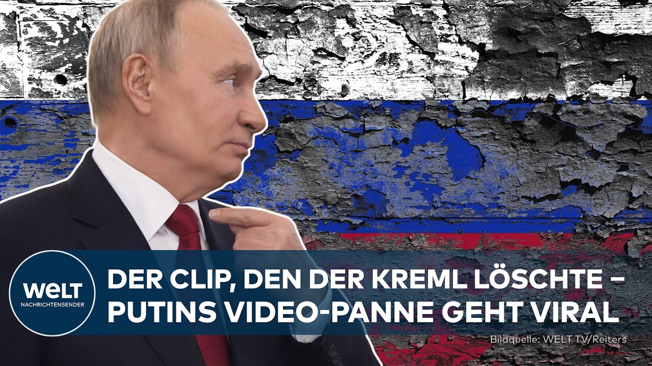 PUTIN SPRACHLOS:  Propaganda-Pech ‒ Am Welt-Frauen-Tag versagt dem Kreml-Herrscher die Stimme