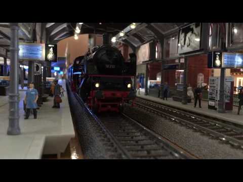 HO station diorama SNCF ② - Wagon-Lits and Rheingold