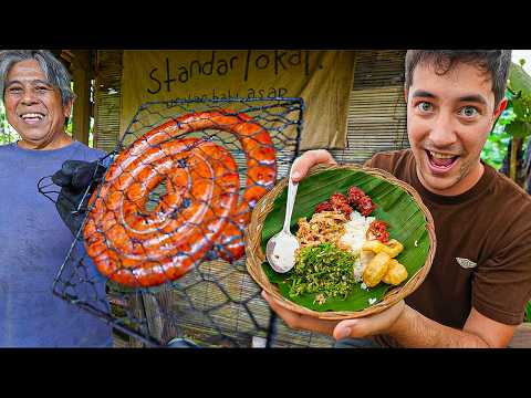24 Hours of Street Food in Bali ๐ฎ๐ฉ Indonesian Food PARADISE & Balinese Sausage!