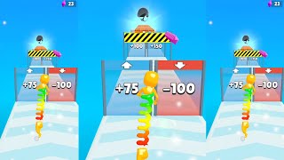 Slinky goes very good in collection run ASMR mode gameplay android walkthrough
