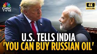 India Gets 30-Day US Waiver To Buy Russian Oil Shipments Stranded At Sea | Donald Trump | 4K | N18G