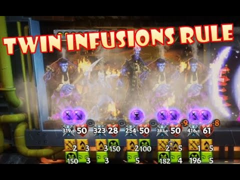 Monster Train Cov 25 Divinity Blue/Yellow - Full Dark Calling RAGE-fest!!!